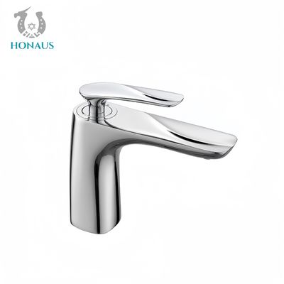 Elegant Wash Basin Faucet Mixer 0 To 90 Degree Copper Hotel Apartment Deck Mounted